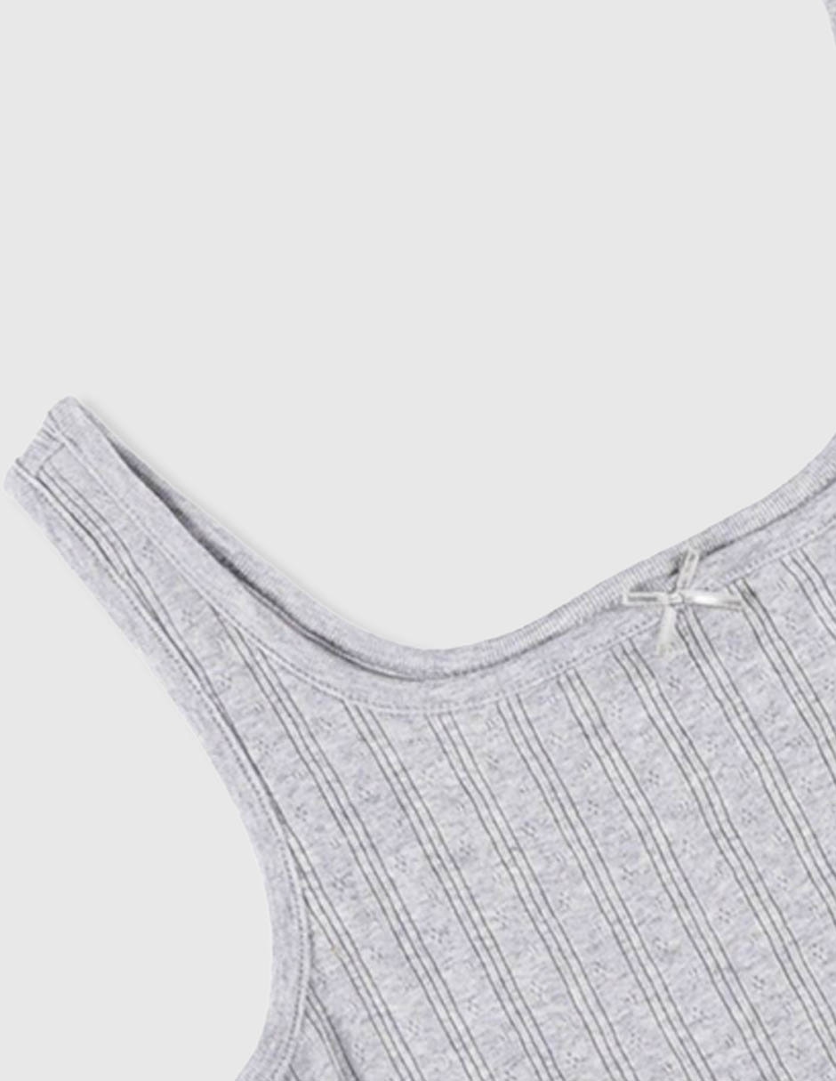 Playera de tirantes para niña