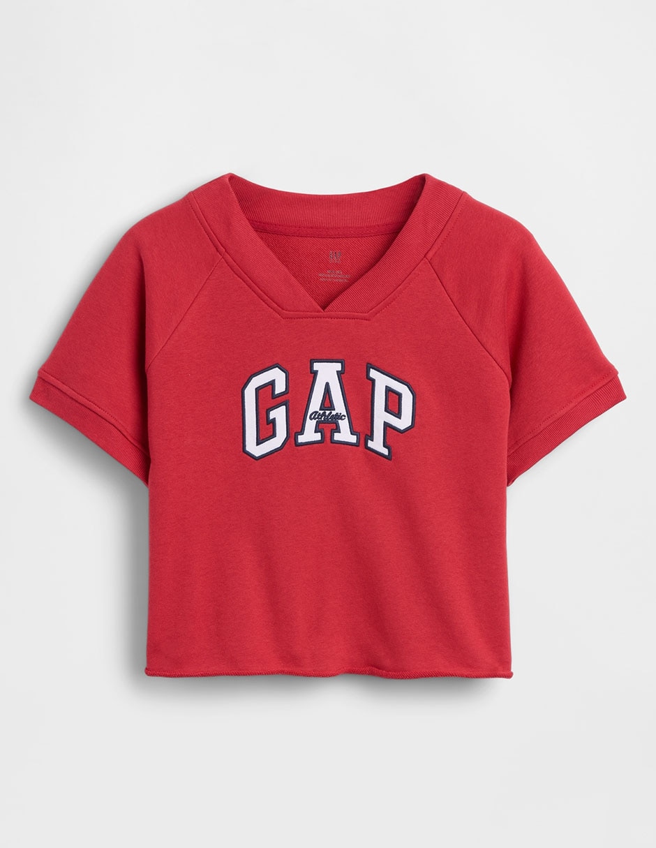 Playera manga corta para niña