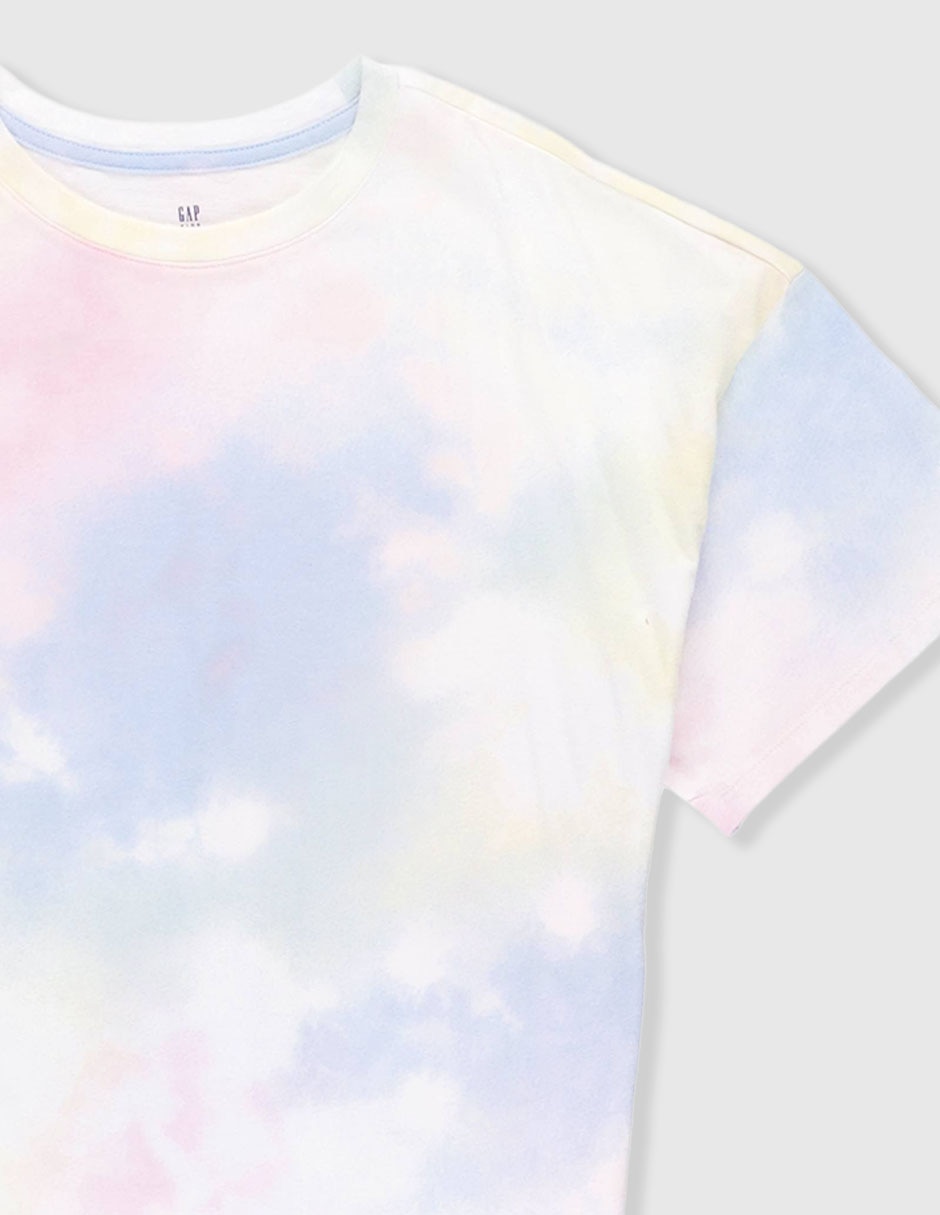 Playera manga corta para niña