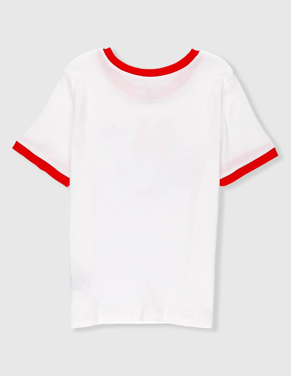 Playera Minnie Mouse manga corta para niña 2