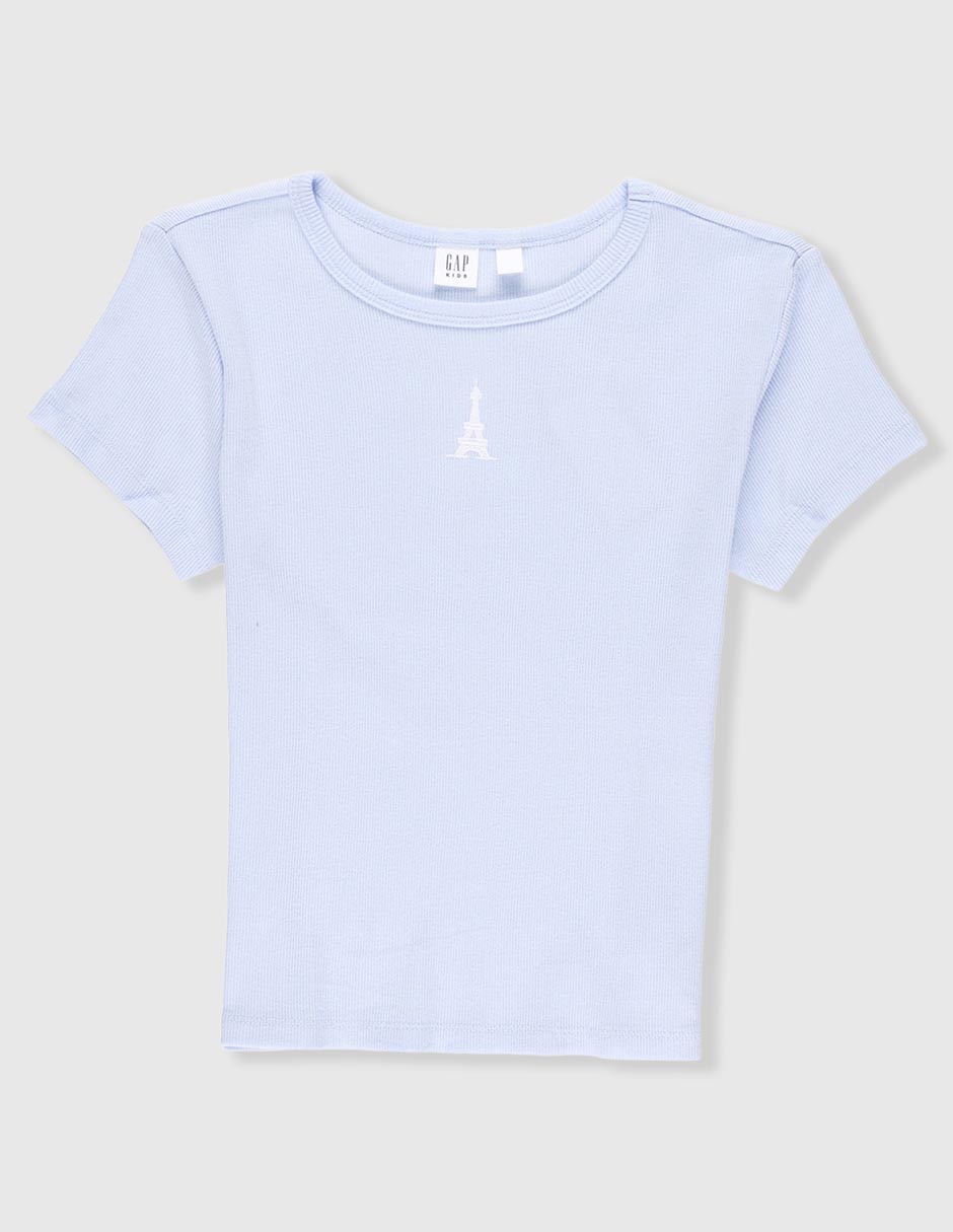 Playera manga corta para niña 2