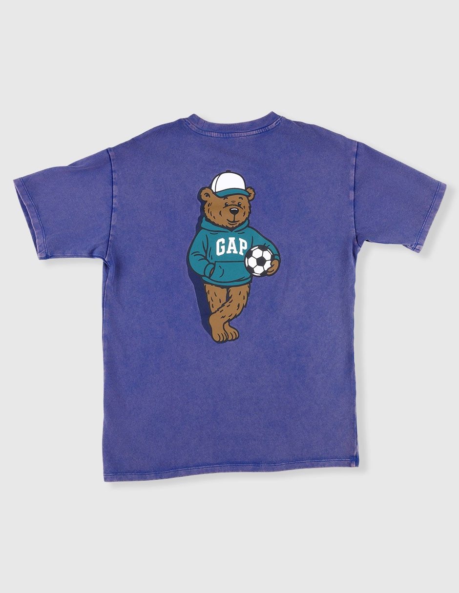 Playera manga corta para niño