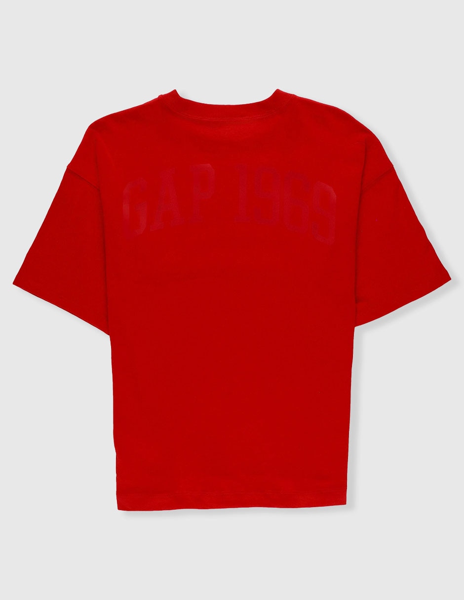 Playera manga corta para niño