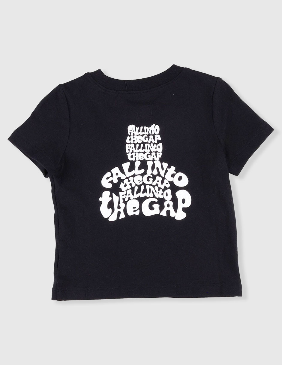 Playera manga corta para bebé niña