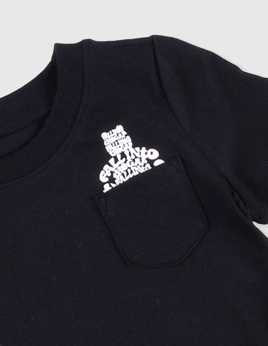 Playera manga corta para bebé niña