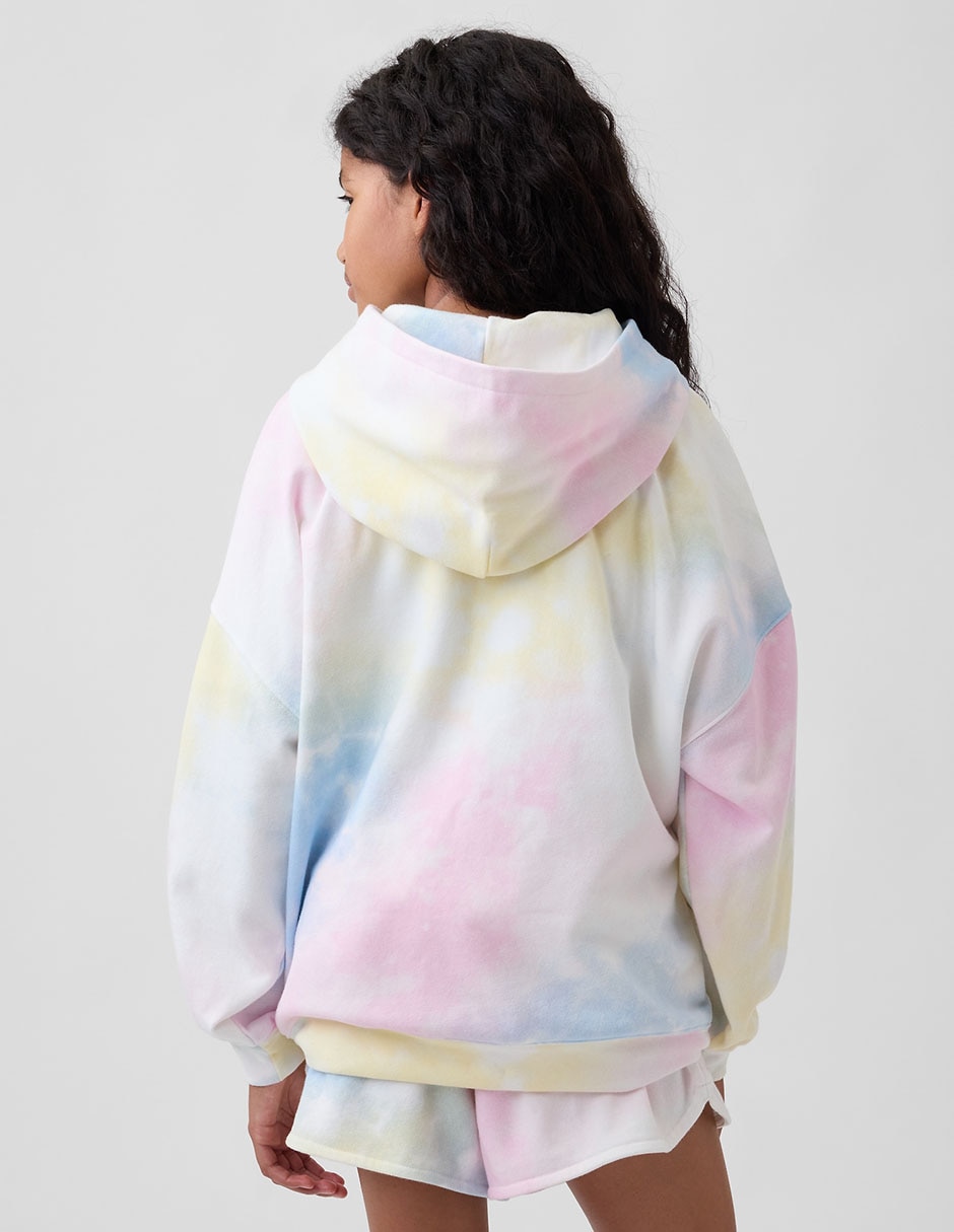 SUDADERA GAP 898774 NIÑA TIE DYE MEDIO