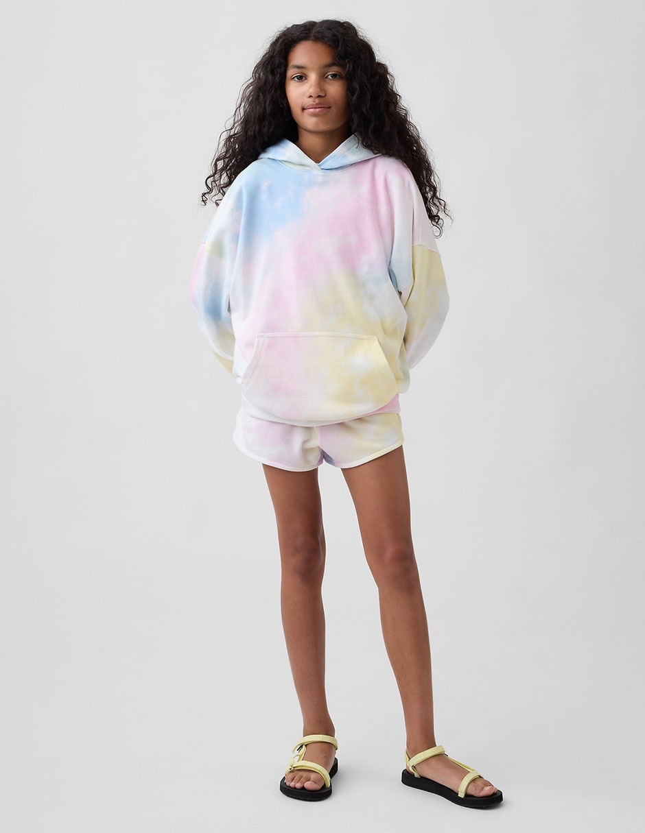 SUDADERA GAP 898774 NIÑA TIE DYE MEDIO