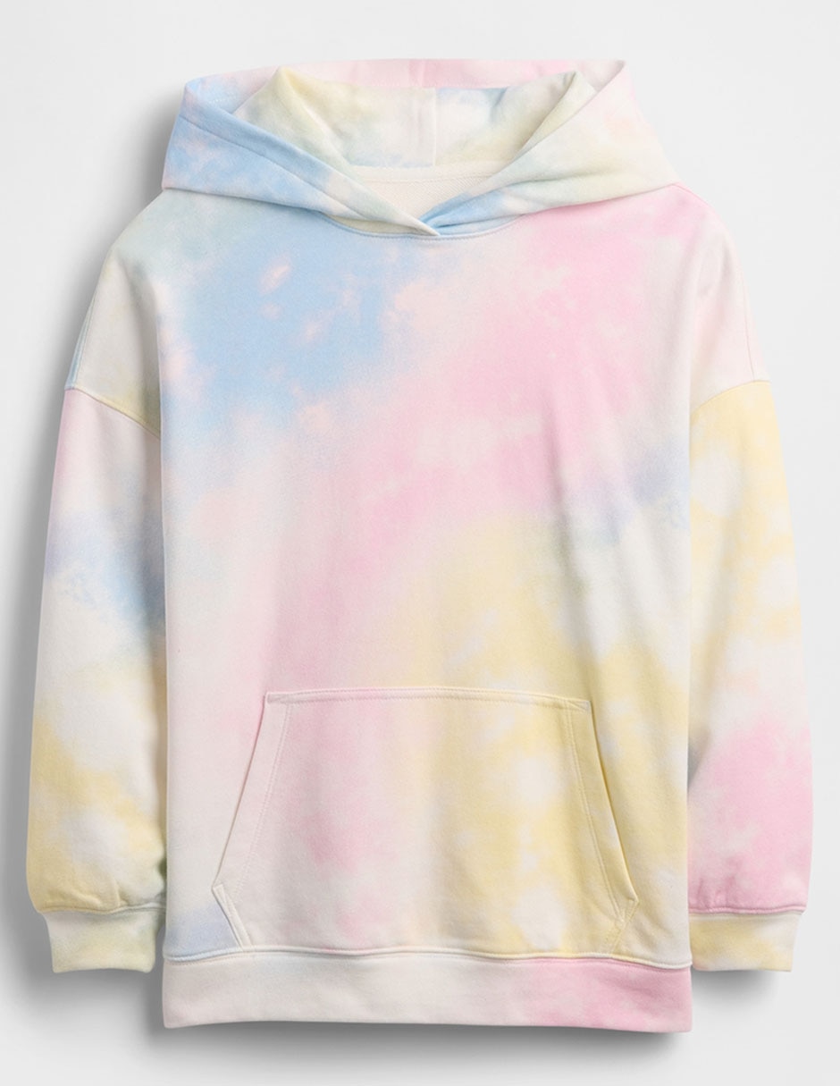 SUDADERA GAP 898774 NIÑA TIE DYE MEDIO