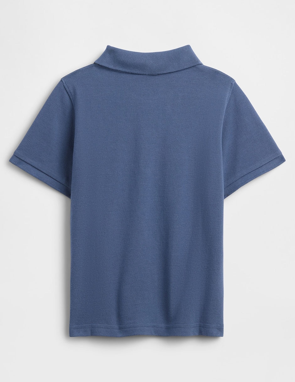 Playera tipo polo disney de algodón para niño 2