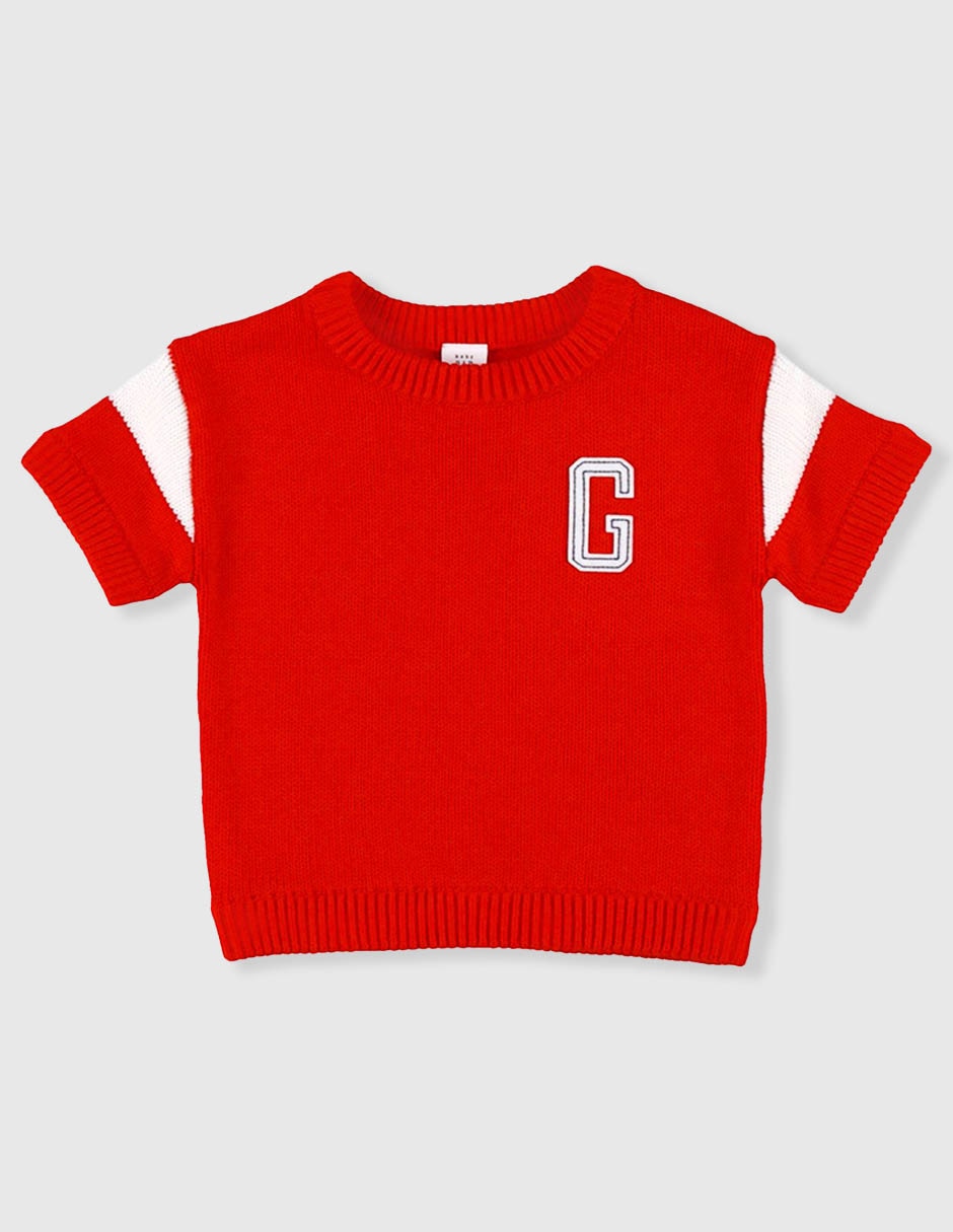 Playera manga corta para niño