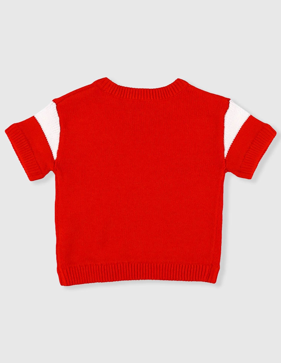 Playera manga corta para niño