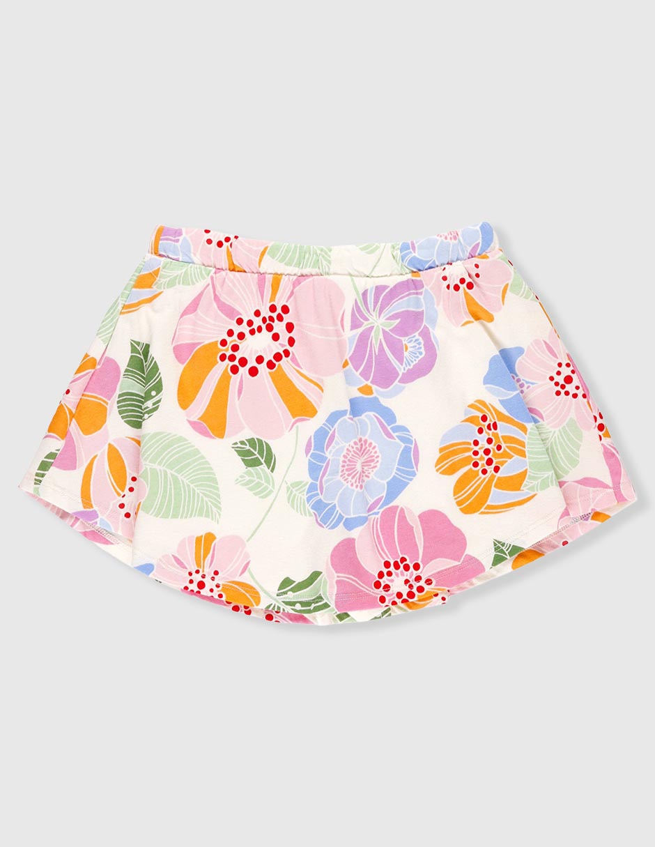 Falda para niña