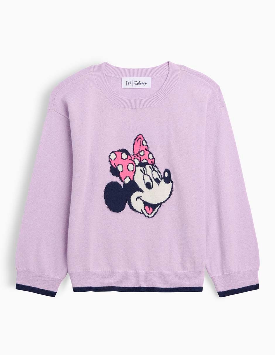 Suéter Minnie Mouse para bebé niña Suéter Minnie Mouse para bebé niña