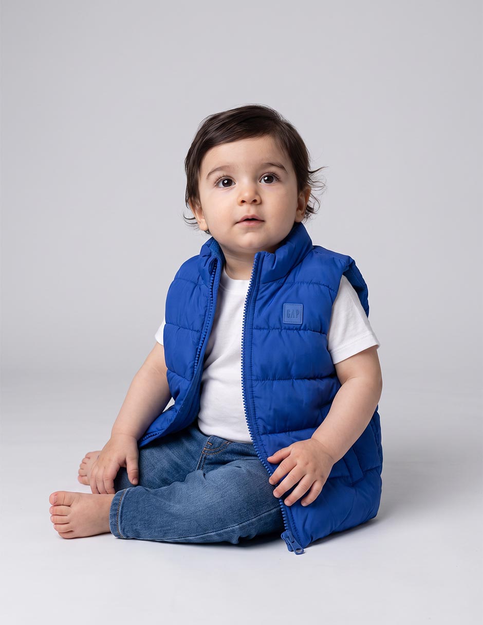 Chaleco con bolsillos para niño