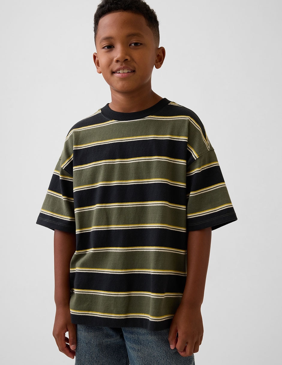 Playera manga corta para niño
