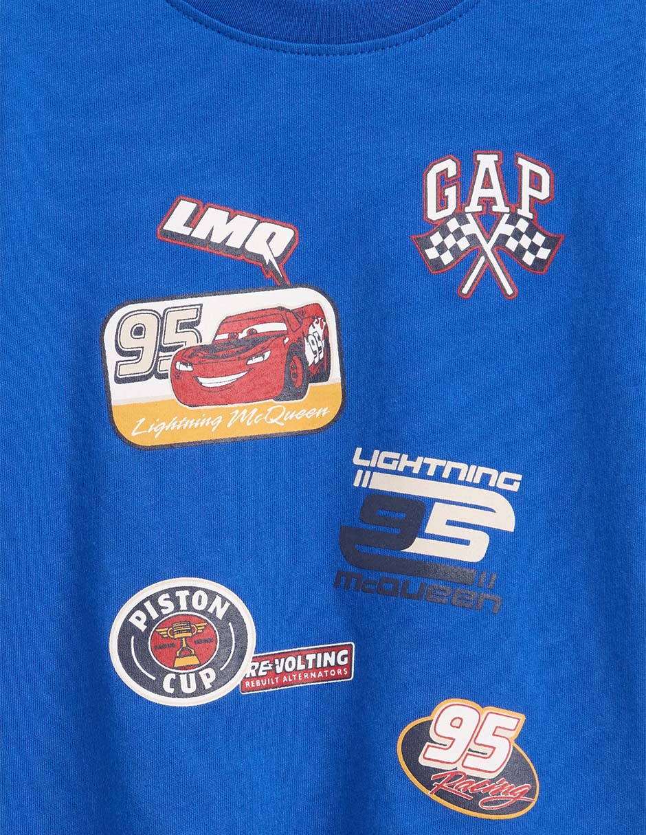 Playera Cars manga corta para bebé niño 2