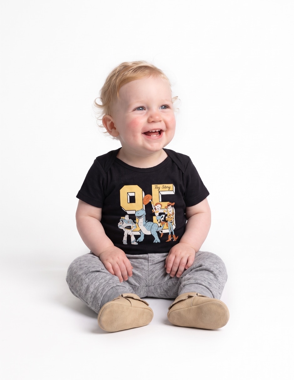 Playera Toy Story manga corta para niño