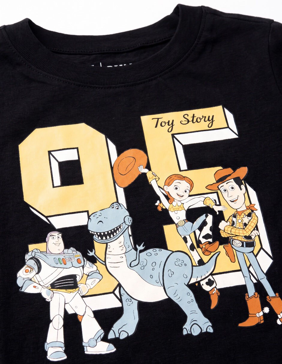 Playera Toy Story manga corta para niño 5