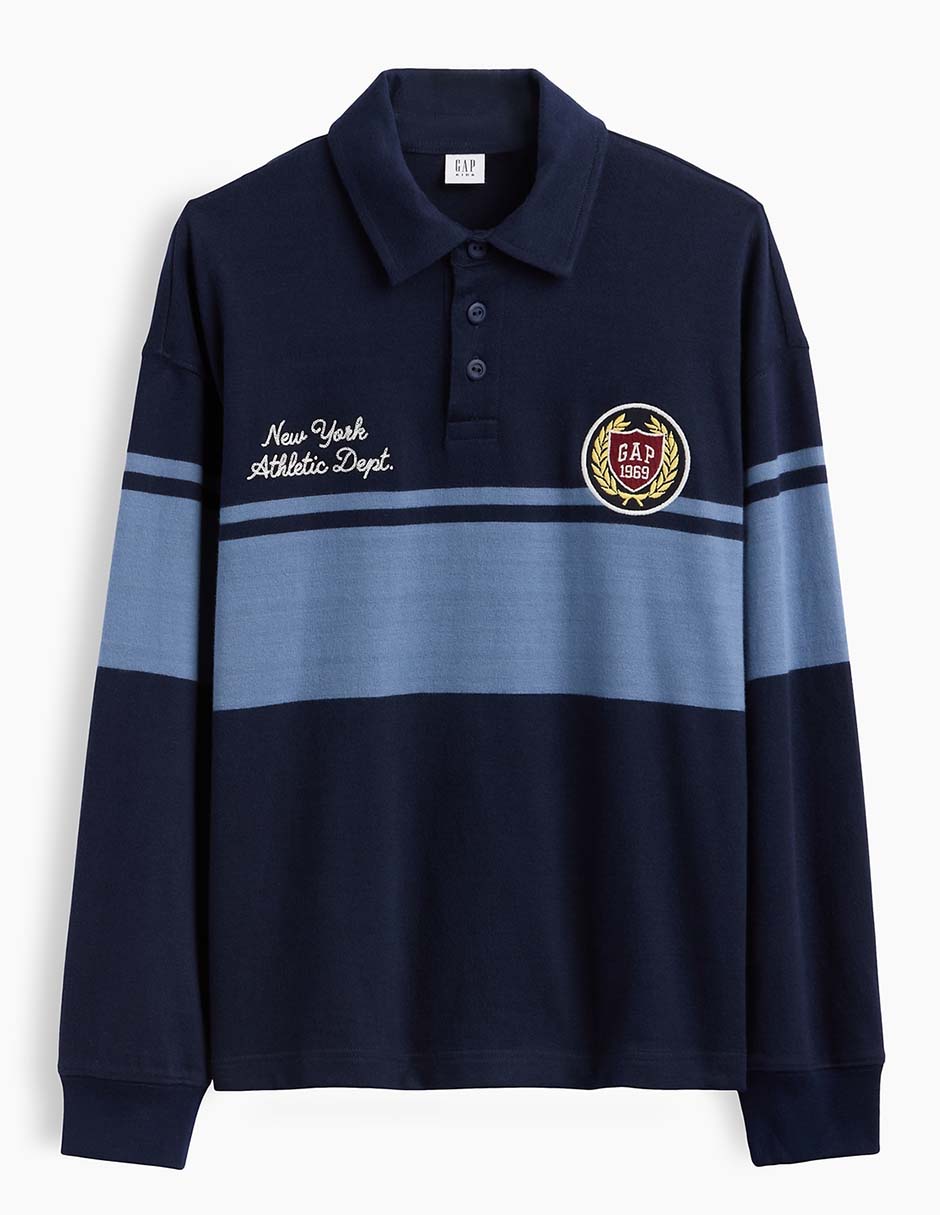 Playera tipo polo para niño Playera tipo polo para niño