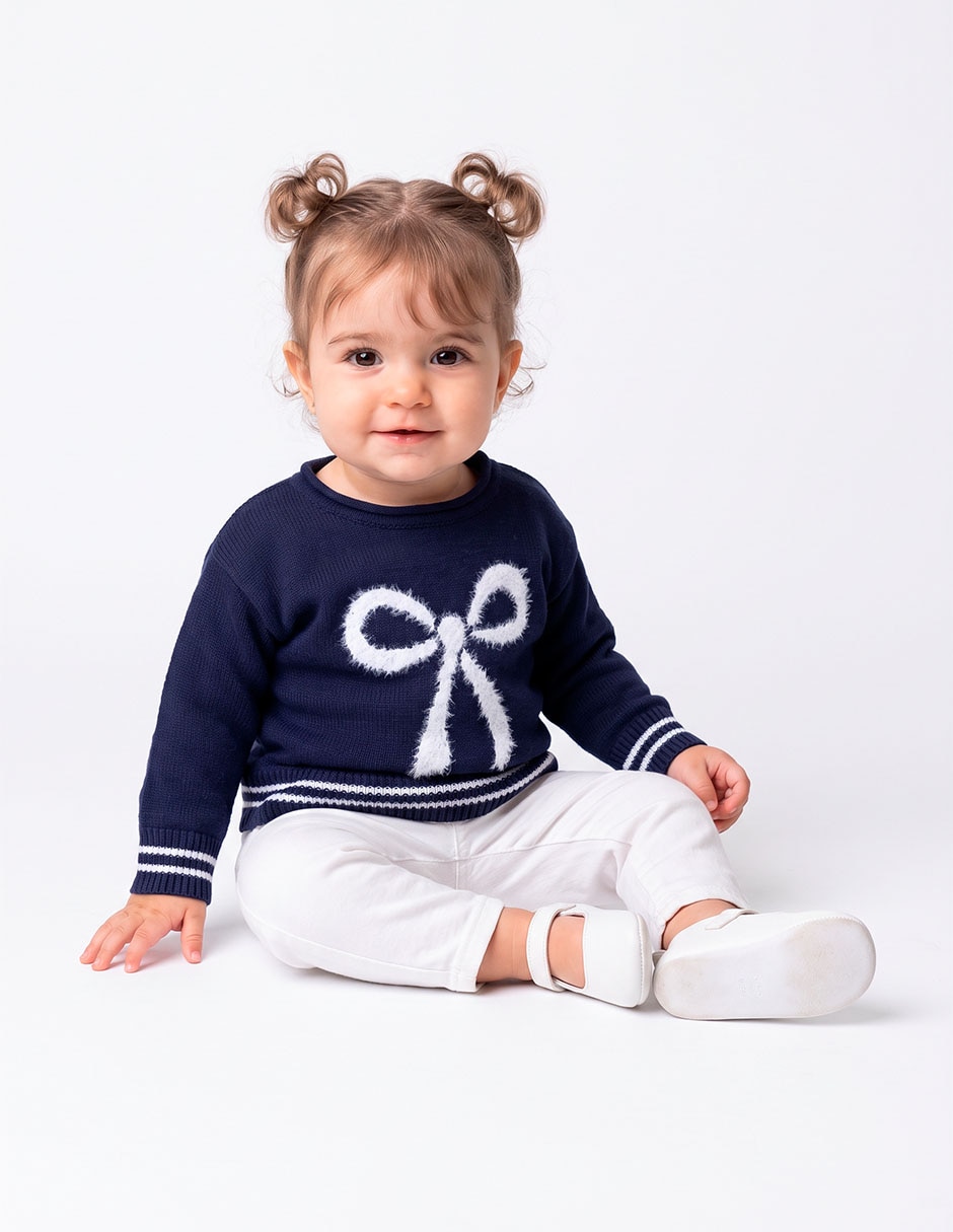 Suéter para bebé niña