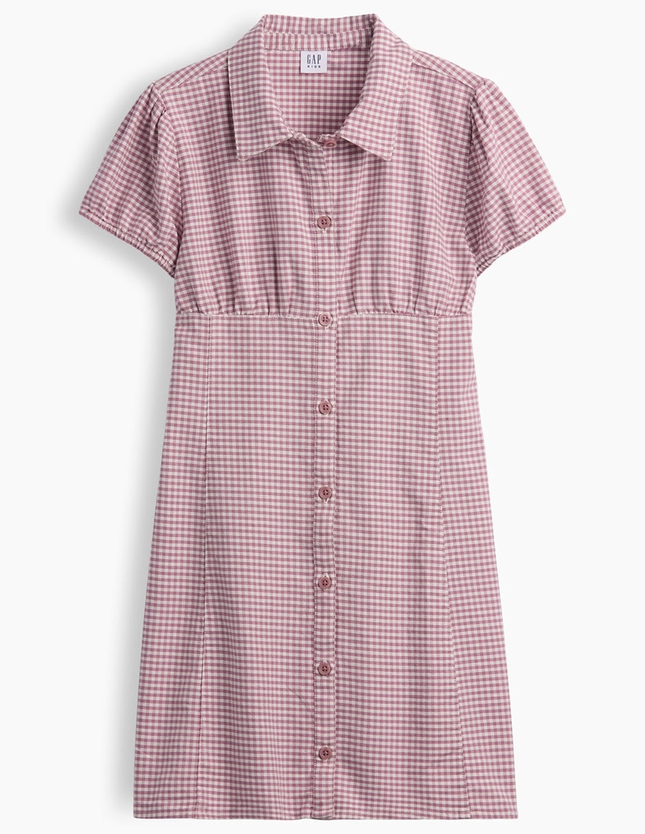 Vestido manga corta para niña 2