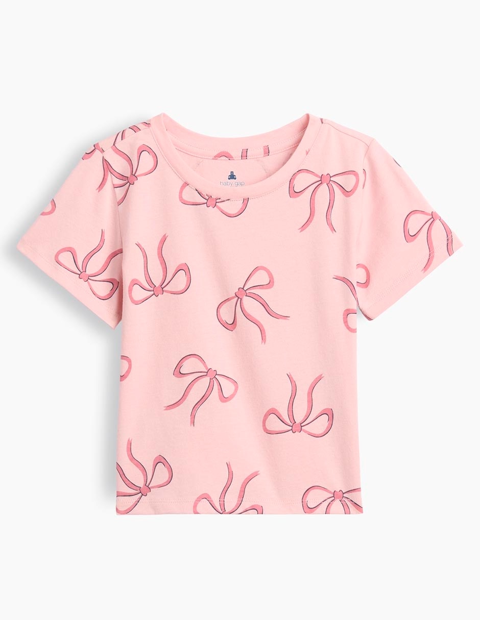 Playera manga corta para bebé