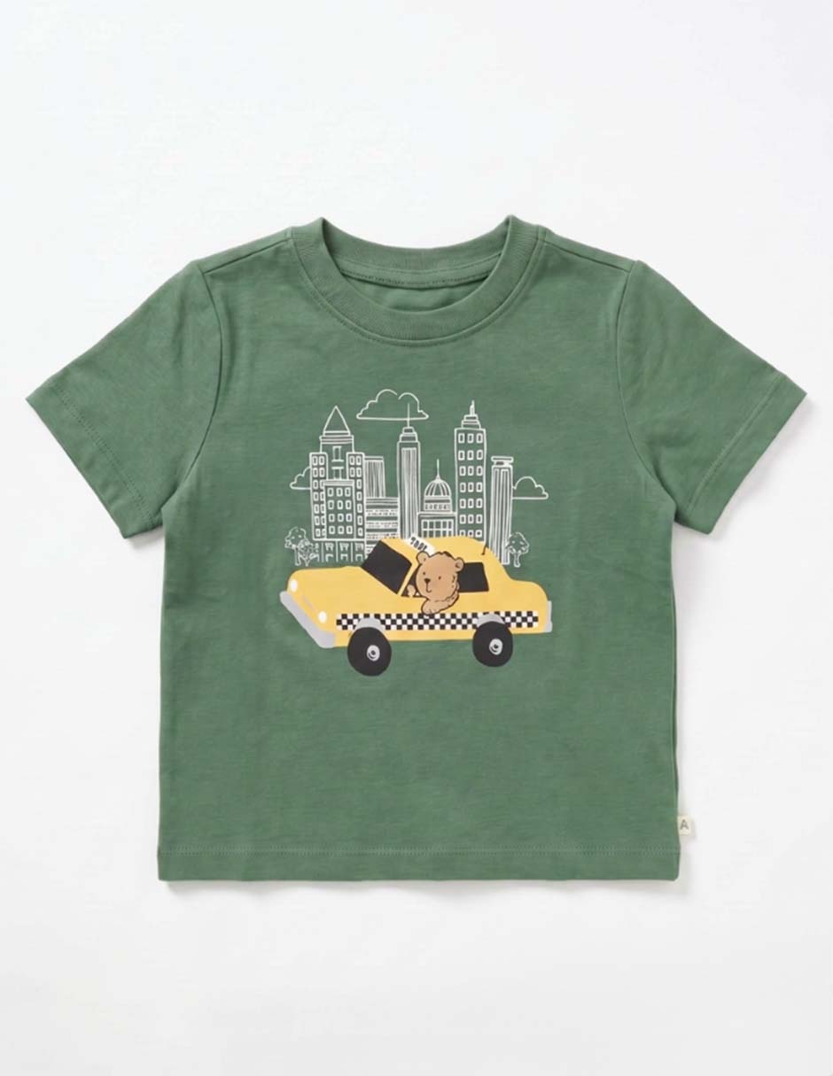 Playera manga corta para niño Playera manga corta para niño