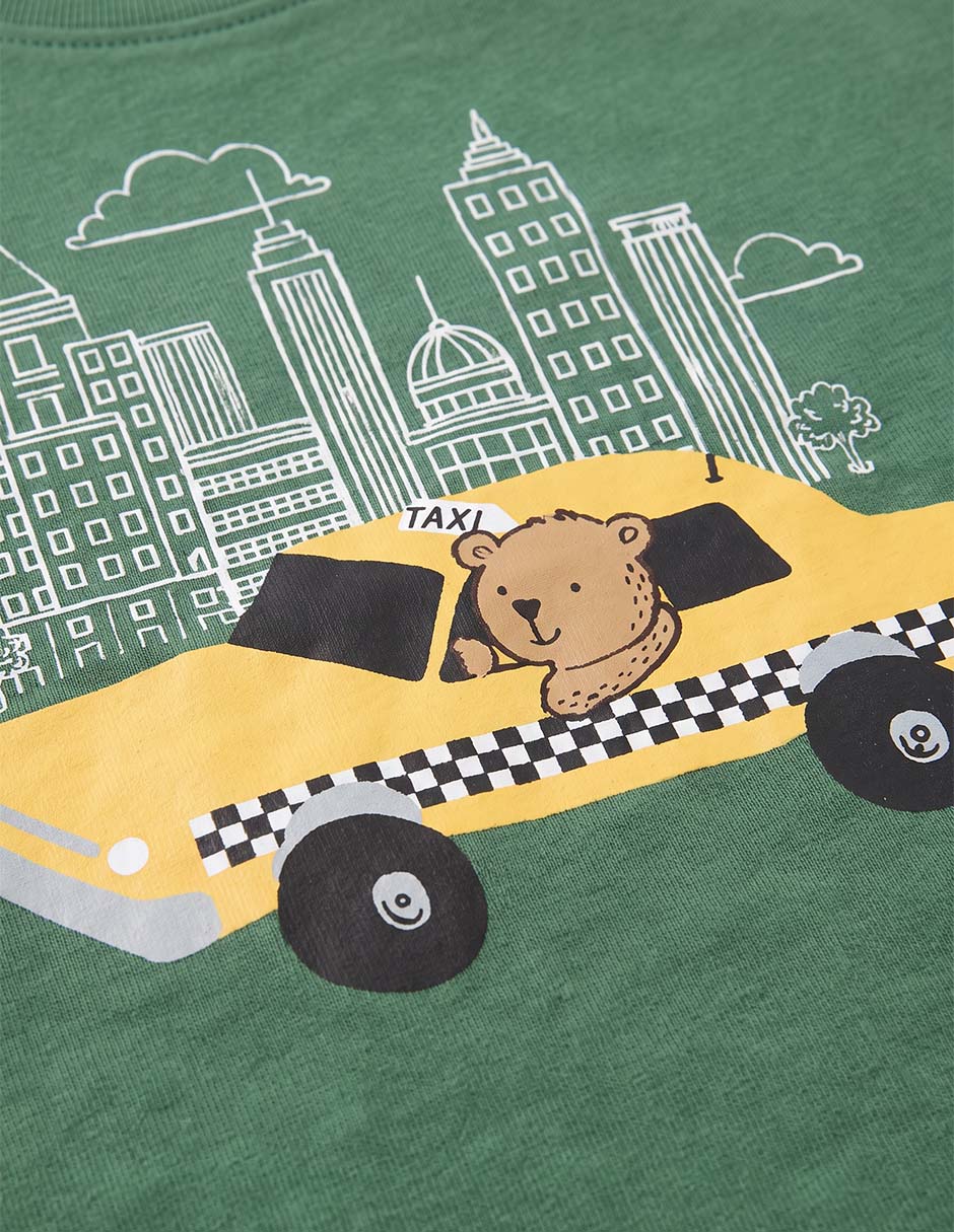 Playera manga corta para niño 4
