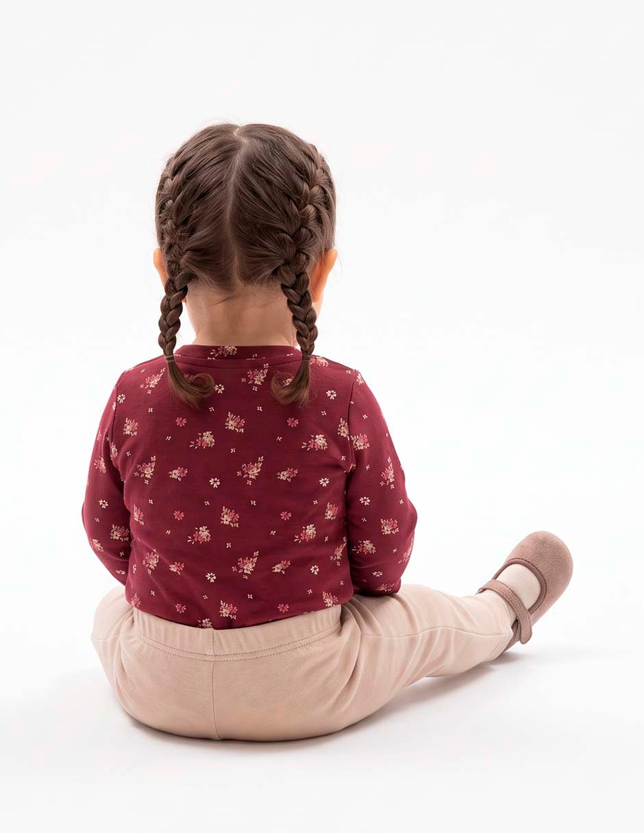 Playera manga larga para niña 2