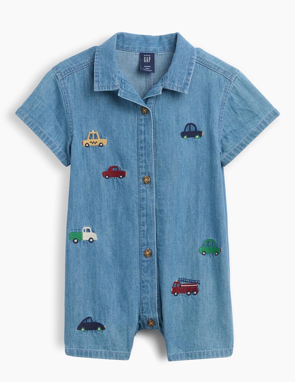 Romper de mezclilla para niño