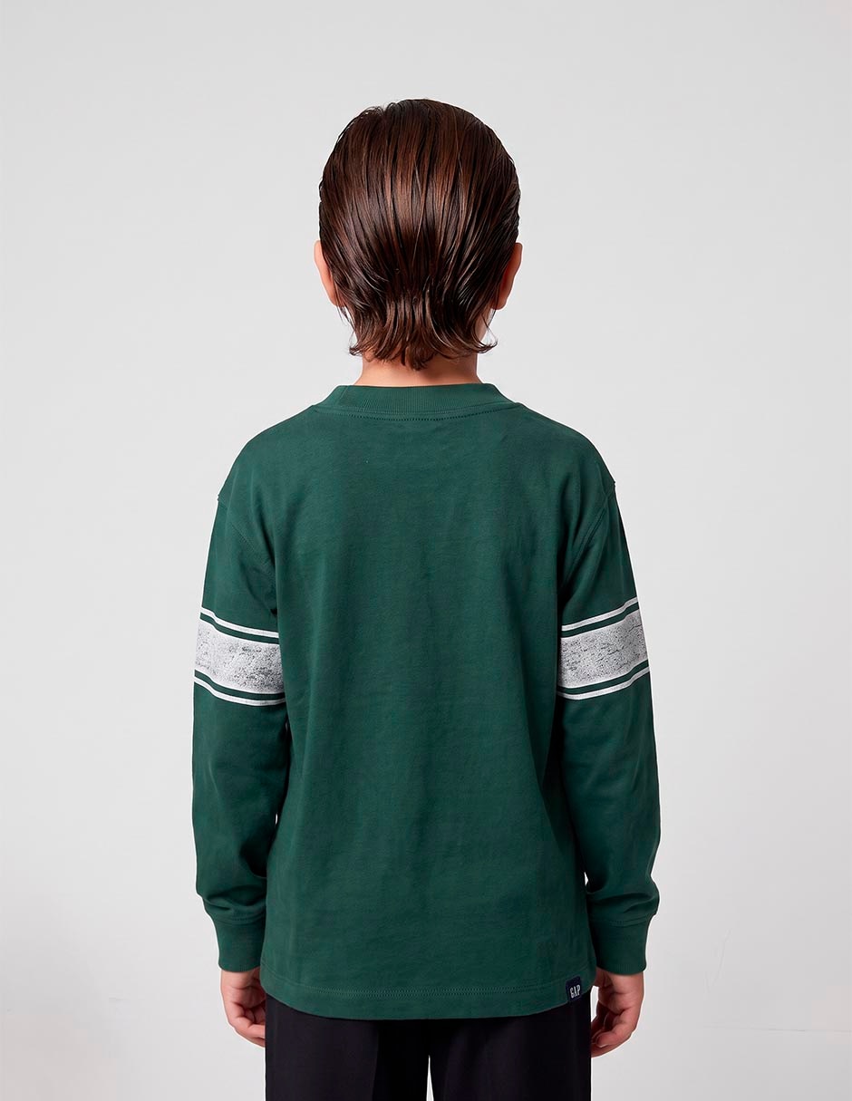 Playera manga larga para niño 2