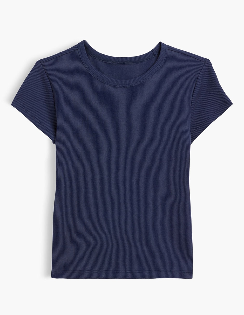 Playera manga corta para niña