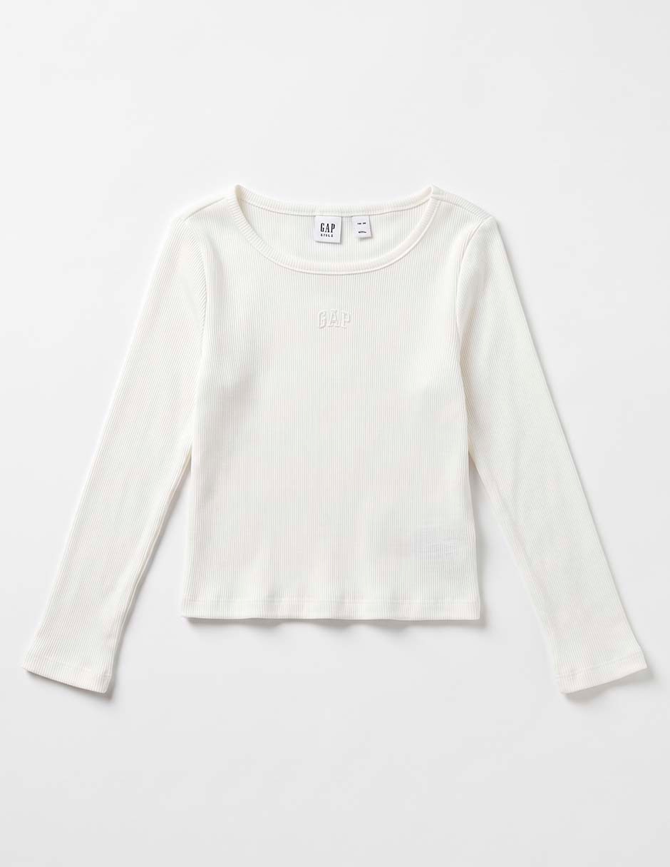 Playera manga larga para niña Playera manga larga para niña