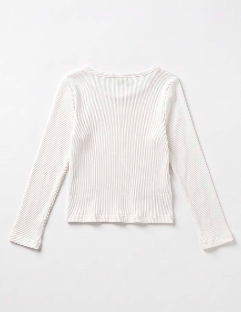 Playera manga larga para niña 5