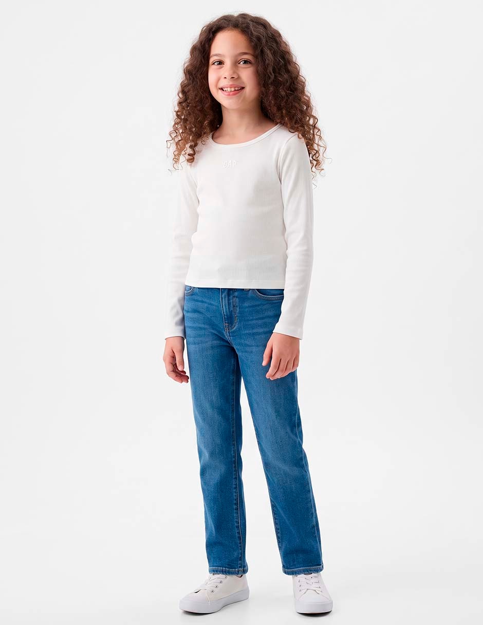 Playera manga larga para niña 2