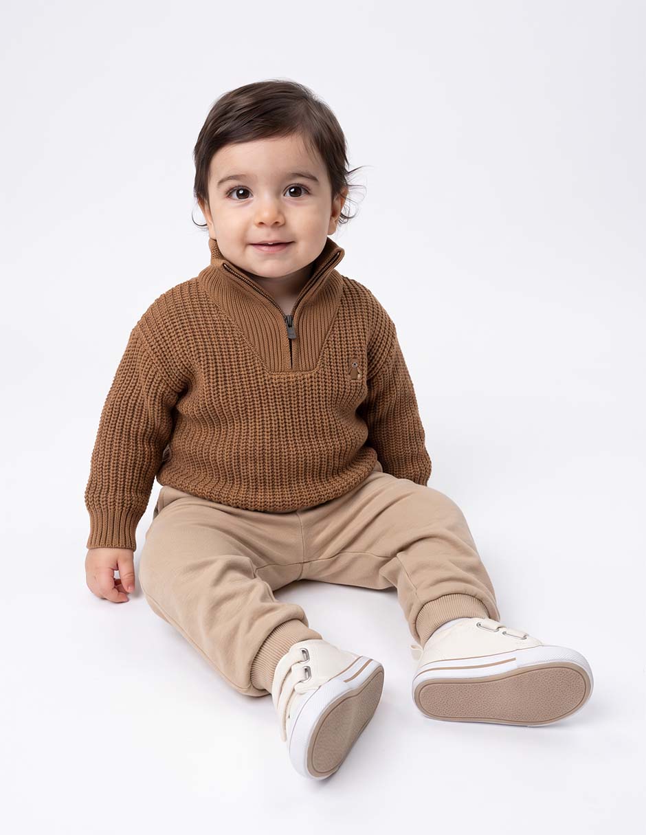 Sudadera acanalada para bebé niño 2
