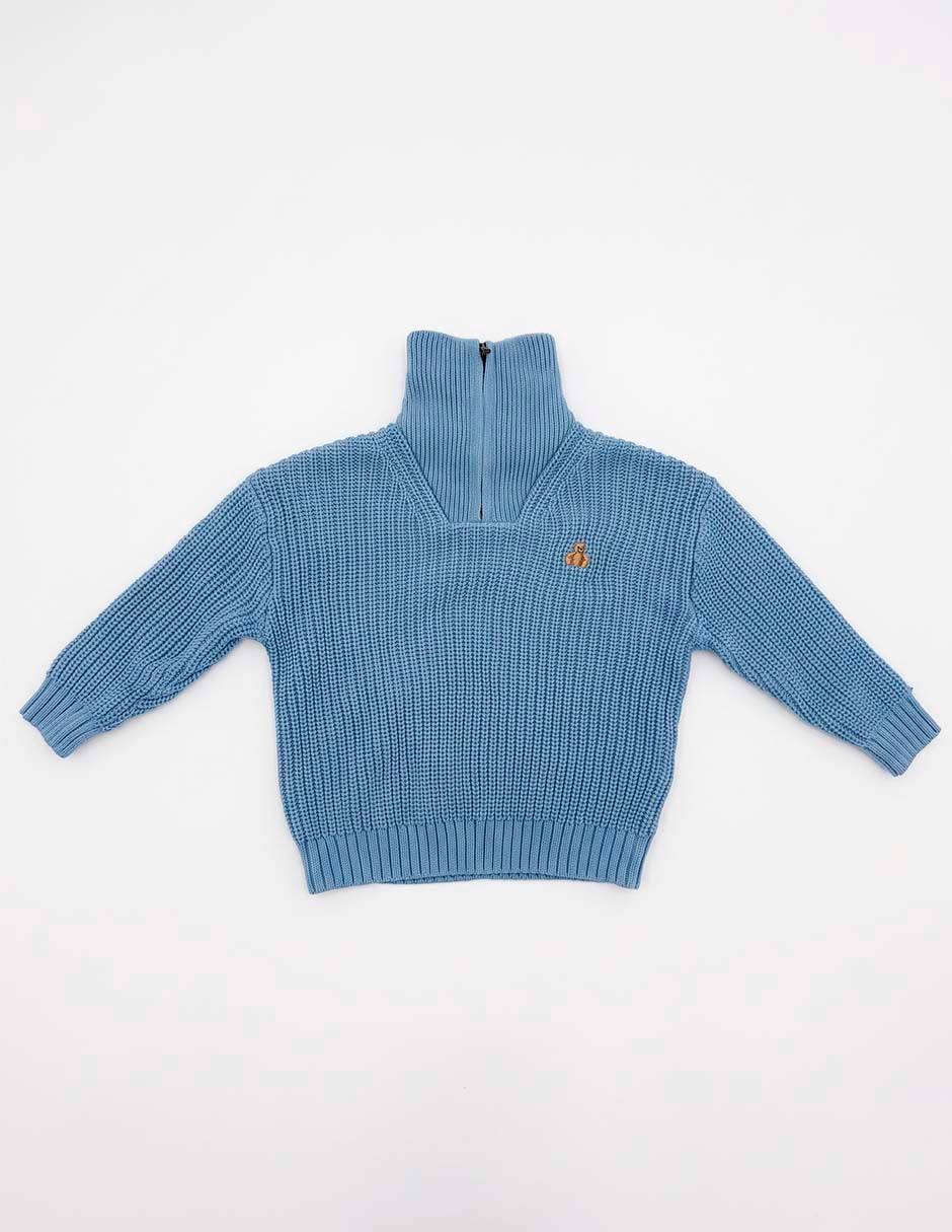 Sudadera acanalada para bebé niño Sudadera acanalada para bebé niño