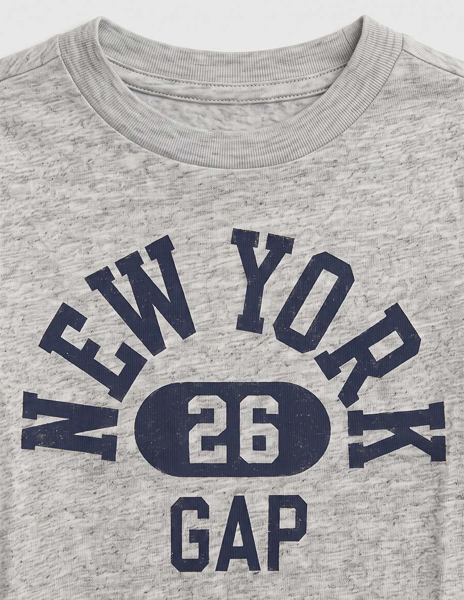 Playera manga corta para niño 4