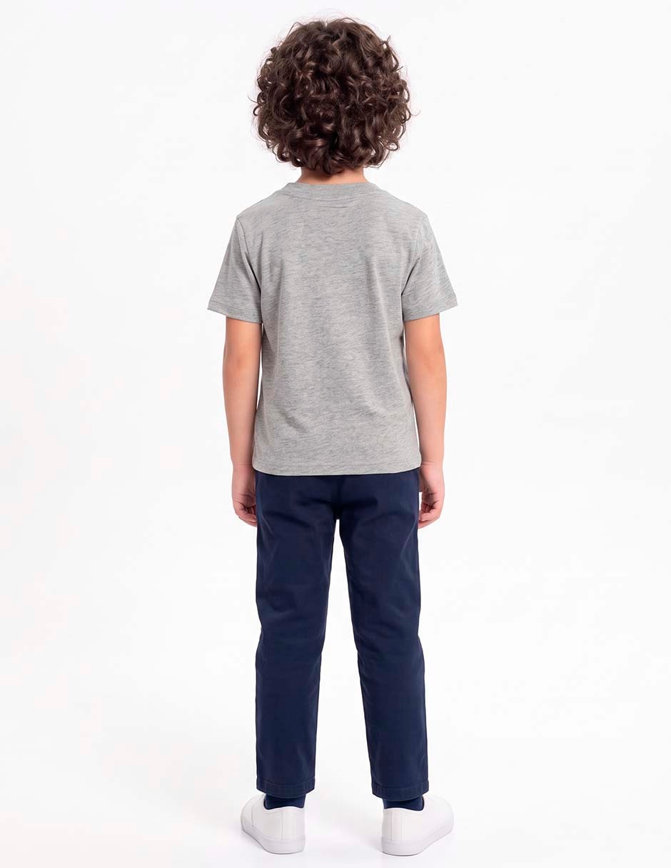 Playera manga corta para niño 6