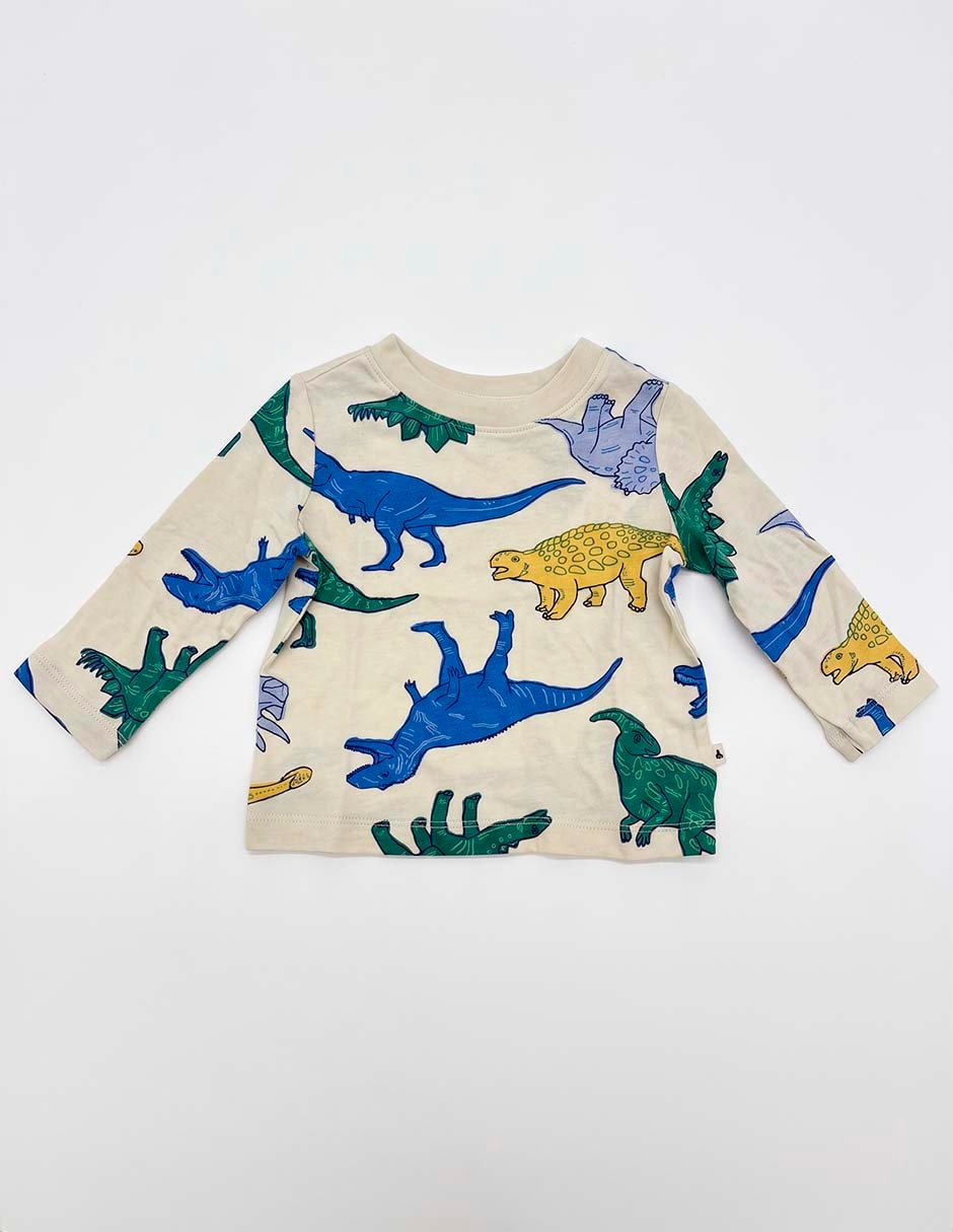 Playera manga larga para niño