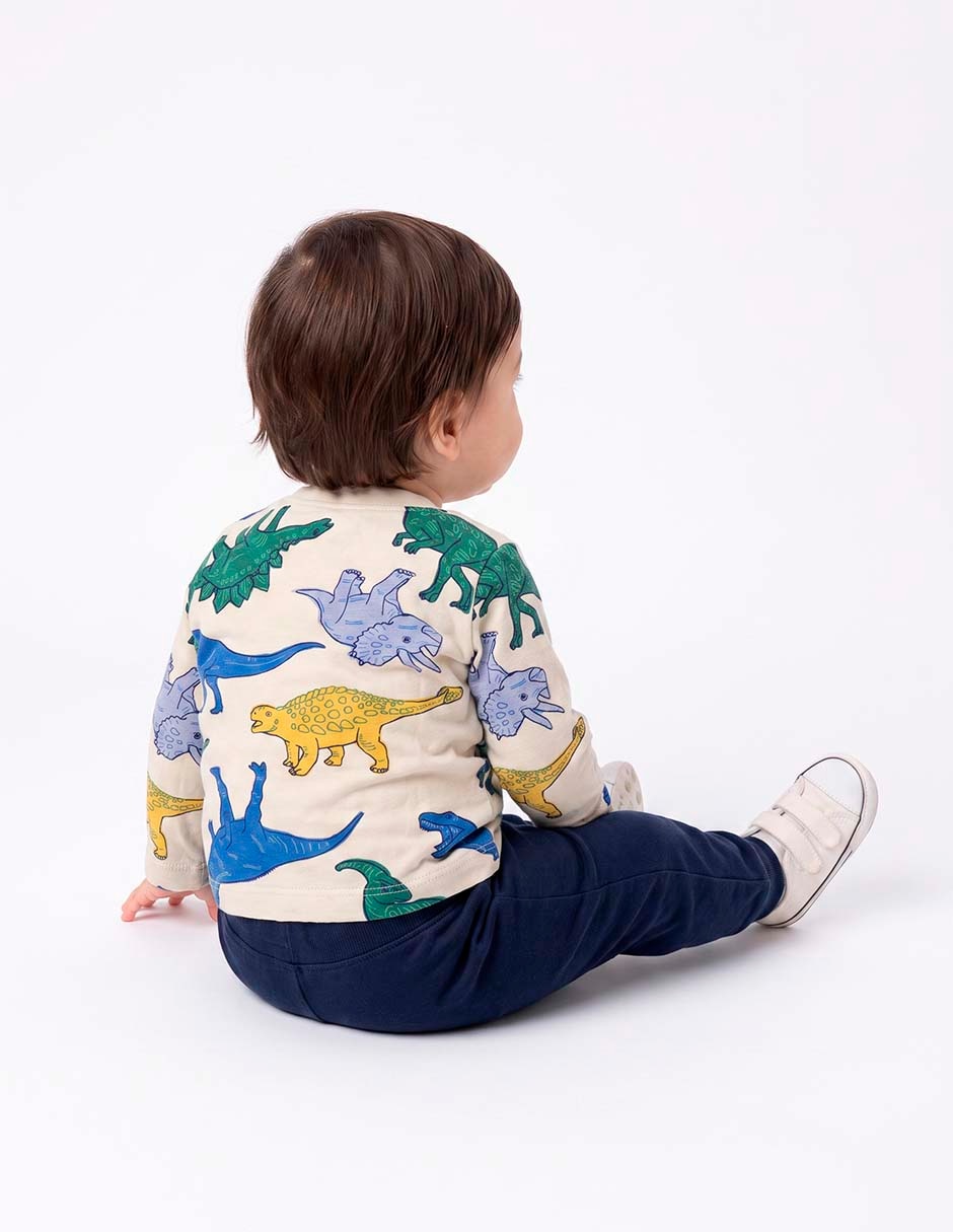 Playera manga larga para niño 6