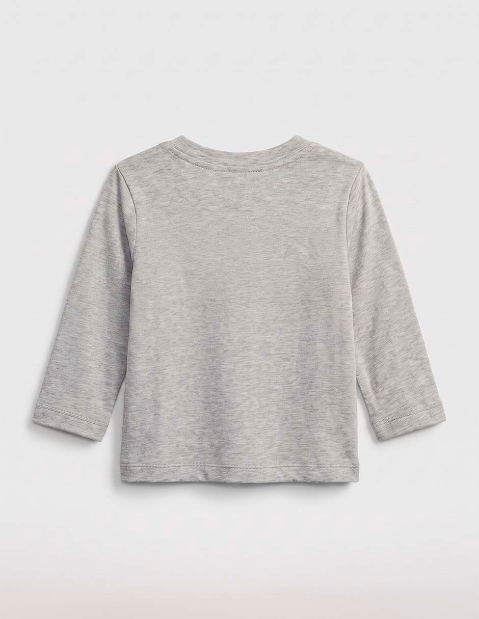 Playera manga larga para niño 5