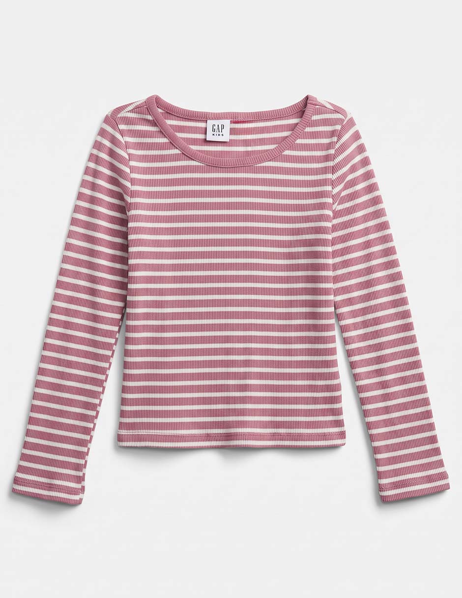 Playera manga larga para niña Playera manga larga para niña