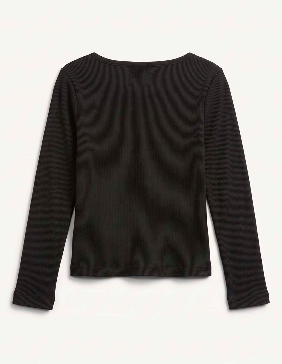 Playera manga larga para niña 5