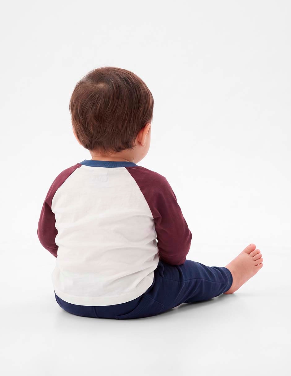 Playera manga larga para niño 5