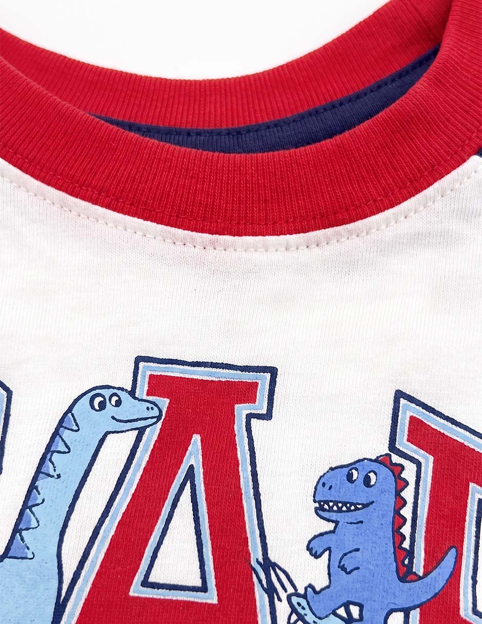 Playera manga larga para niño