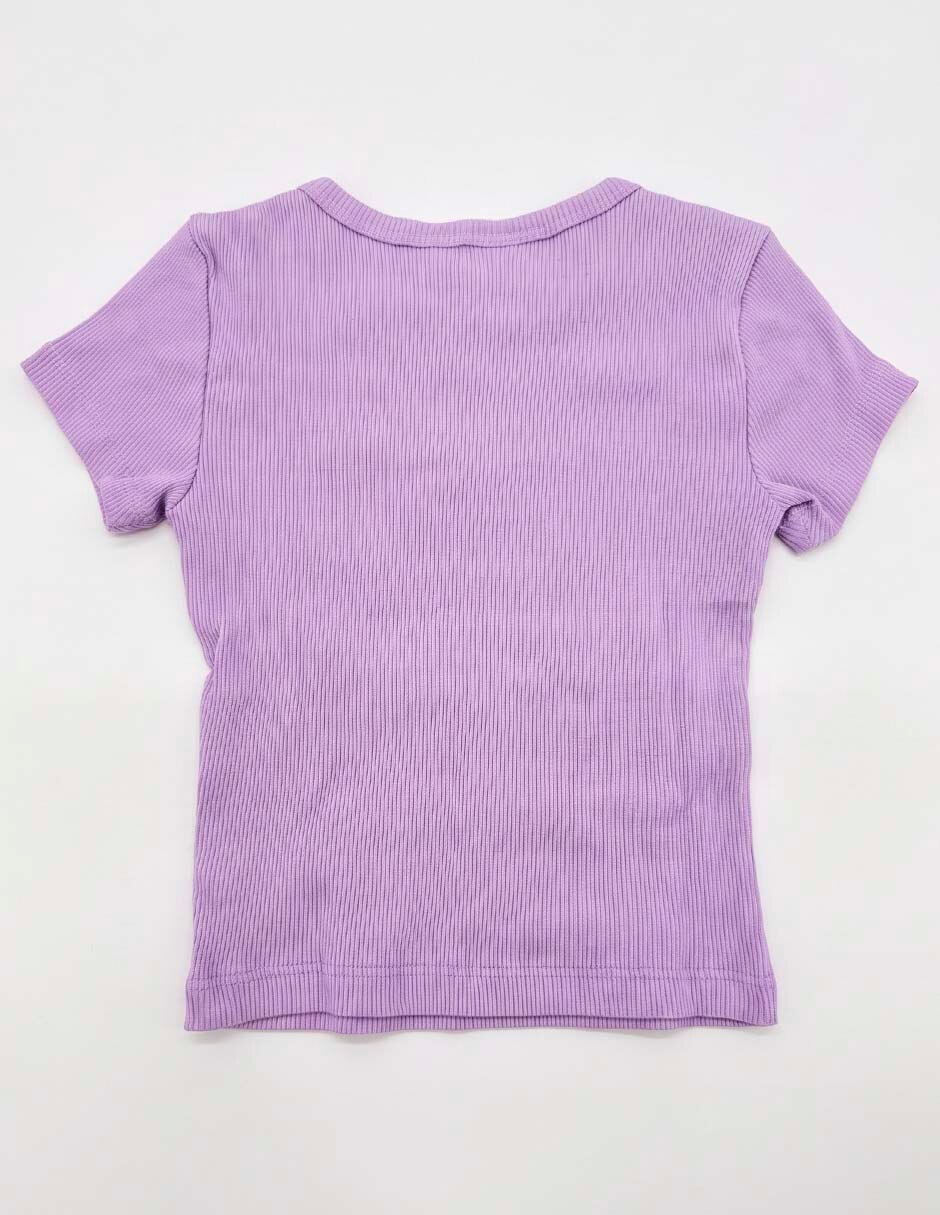 Playera manga corta para niña 5