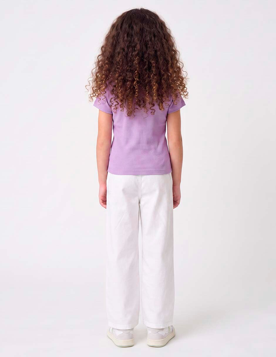 Playera manga corta para niña 6