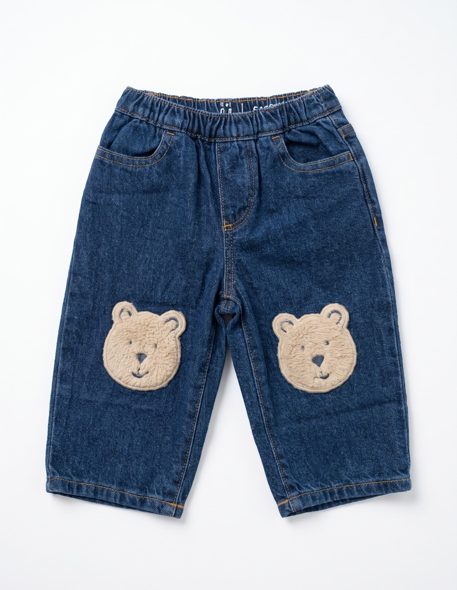 Jeans straight para bebé niña 3