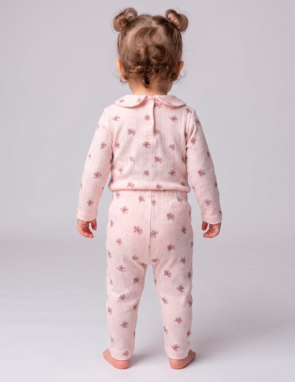 Conjunto de algodón para niña 2 piezas 5